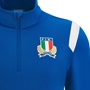 Italy Mens Training 1/4 Zip Top - Azzurri 2023 - Italy Logo 