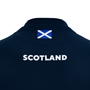 Scotland Mens Travel Polycotton Tee - Navy 2023 - Top of Back 