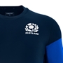 Scotland Mens Travel Polycotton Tee - Navy 2023 - Scotland Logo 