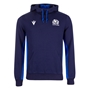 Scotland Mens Travel Pullover Hoodie - Navy 2023 - Front 