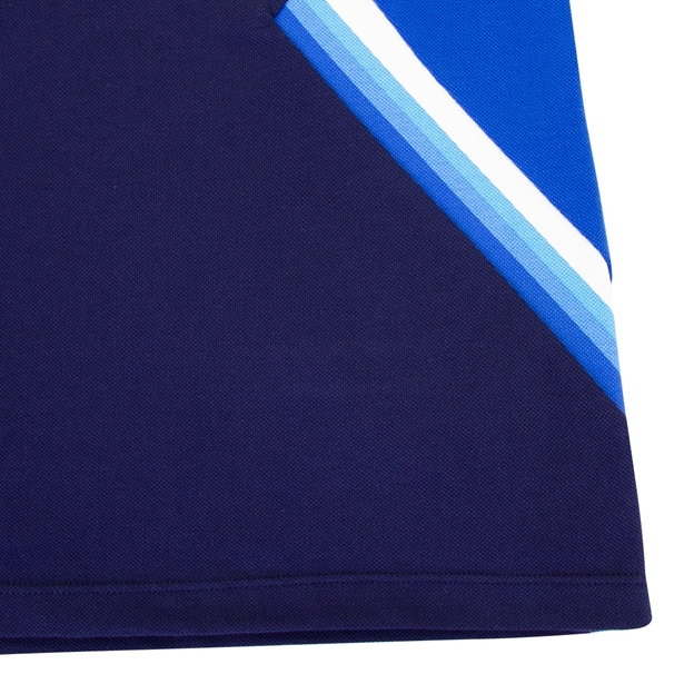 Scotland Womens Travel Polycotton Polo - Navy 2023 - Hem