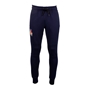 Italy Mens Travel Brushed Cotton Pants - Navy - Front 