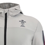 Wales Kids Travel Full Zip Track Top - Grey 2023 - Wales Logo 