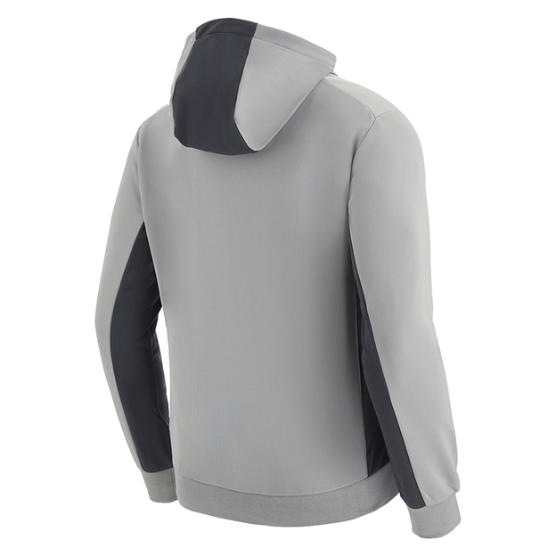 Wales Mens Travel Pullover Hoodie - Grey 2023 - Back