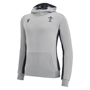 Wales Mens Travel Pullover Hoodie - Grey 2023 - Front 