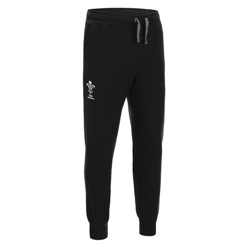 Wales Mens Travel Brushed Cotton Pants - Black 2023 - Front Wales Mens Travel Brushed Cotton Pants - Black 2023 - Front