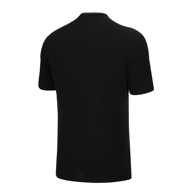 Wales Kids Leisure Cotton Tee - Black 2023 - Back