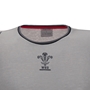 Wales Mens Leisure Cotton Tee - Grey 2023 - Wales Logo 