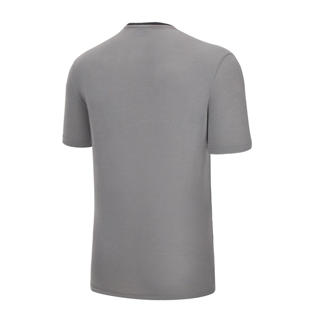 Wales Kids Leisure Cotton Tee - Grey 2023 - Back