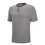 Wales Kids Leisure Cotton Tee - Grey 2023 - Front 