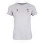 Wales Womens Leisure Cotton Tee - Grey 2023 - Front 