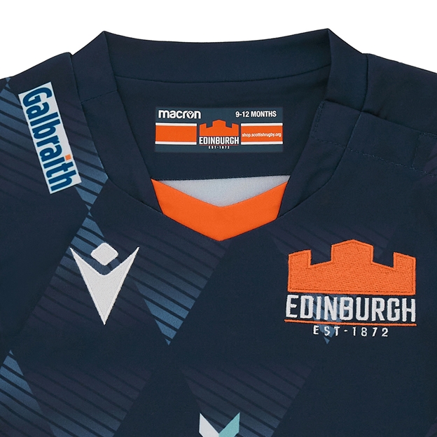 Edinburgh Baby Home Rugby Shirt - Short Sleeve 2023 - Edinburgh 