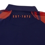 Edinburgh Mens Travel Poly Polo - Navy 2023 - Back of Neck 