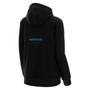 Glasgow Warriors Womens Travel Pullover Hoodie - Black 2023 - Ba 