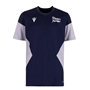 Sale Sharks Mens Training Gym Tee - Navy 2023 - Front 