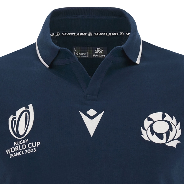 Scotland Mens Rugby World Cup 2023 Classic Home Shirt - Short - 