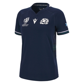 Scotland Womens Rugby World Cup 2023 Home Rugby Shirt - Front