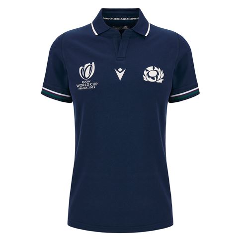 Scotland Womens Rugby World Cup 2023 Classic Home Rugby Shirt - Scotland Womens Rugby World Cup 2023 Classic Home Rugby Shirt -