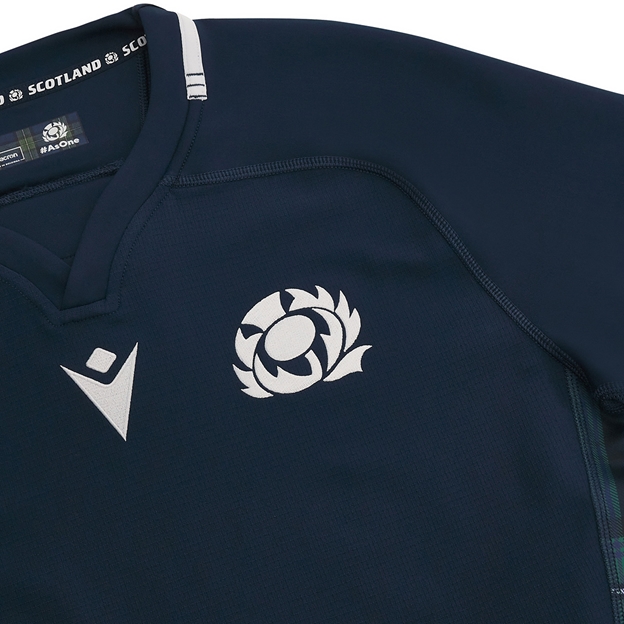 Scotland Mens Rugby World Cup 2023 Bodyfit Home Rugby Shirt - Sc
