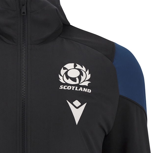 Scotland Mens Rugby World Cup 2023 Travel Full Zip Hoodie - Scot
