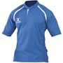 Gilbert Teamwear Xact Plain Match Shirt Sky - Front 