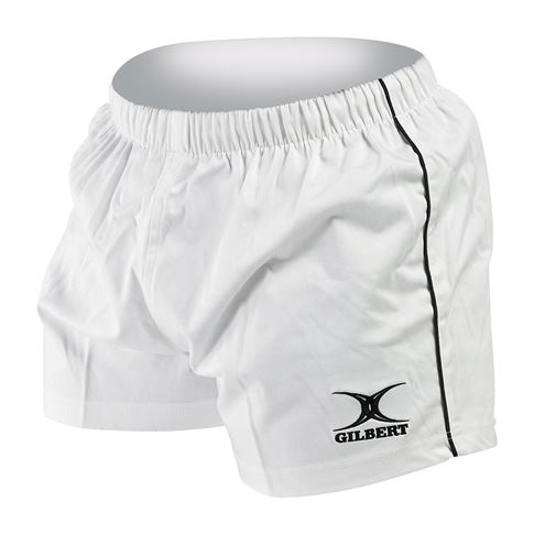 Gilbert Match Shorts White - Front Gilbert Match Shorts White - Front