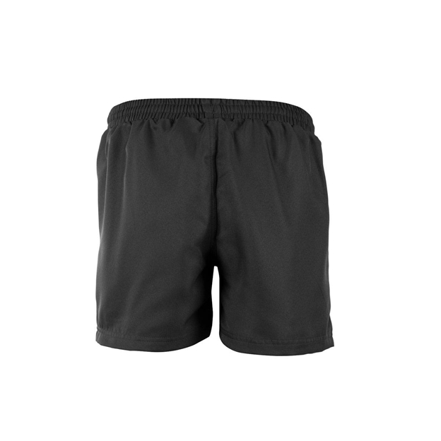 Gilbert Ladies Saracen Rugby Shorts Black - Back