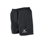 Gilbert Ladies Saracen Rugby Shorts Black - Front 1 