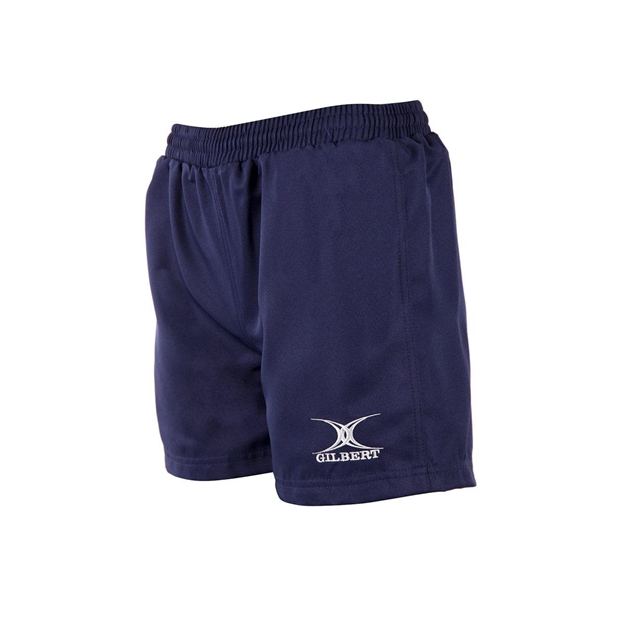 Gilbert Ladies Saracen Rugby Shorts Navy - Front 1