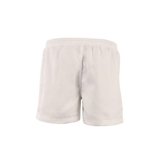 Gilbert Ladies Saracen Rugby Shorts White - Back