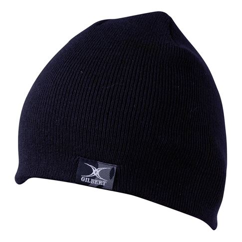 Gilbert Teamwear Beanie Hat Navy - Front Gilbert Teamwear Beanie Hat Navy - Front