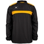 Gilbert Teamwear Photon Warm Up Top Black/Gold - Front 