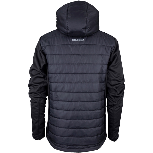 Gilbert Teamwear Pro Active 1/4 Zip Jacket Black - Back