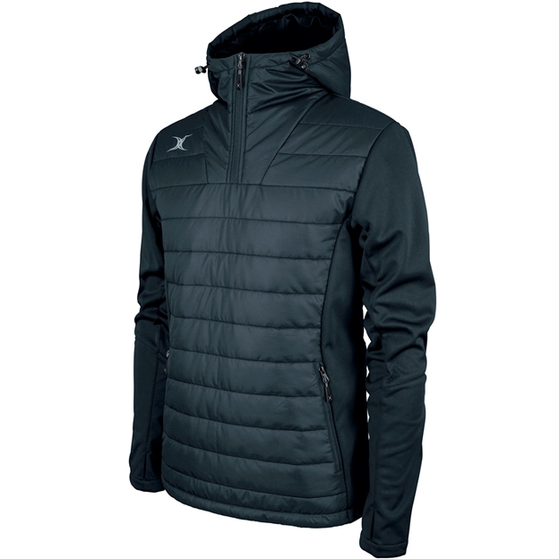 Gilbert Teamwear Pro Active 1/4 Zip Jacket Navy - Front 2