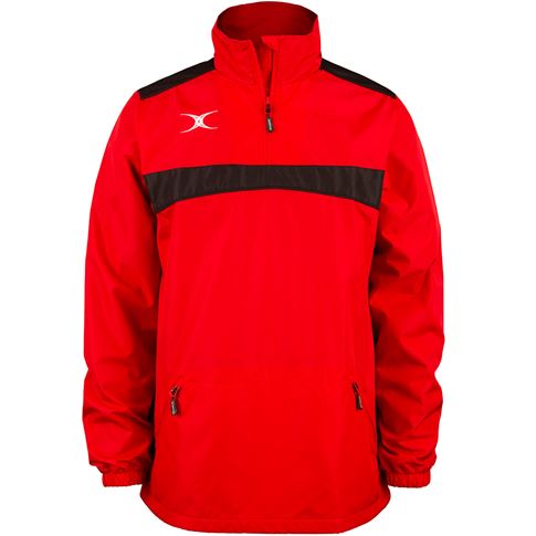 Saints Rugby Adult's Red / Black Photon Mens 1-4 Zip Jacket