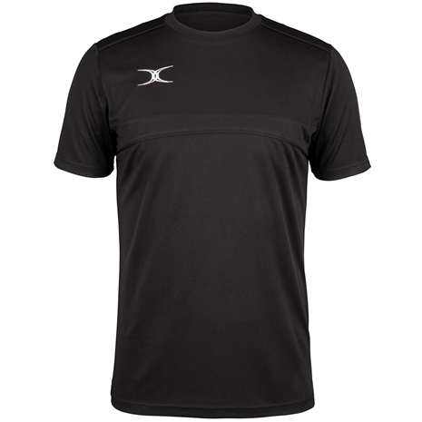 Gilbert Teamwear Photon Tee Black Kids - Front