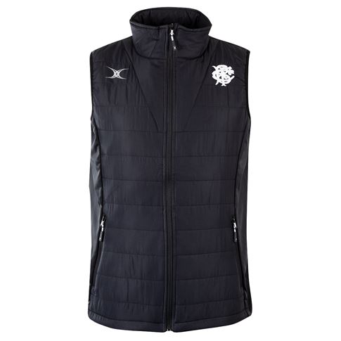 Barbarians Pro Gilet Black - Front Barbarians Pro Gilet Black - Front