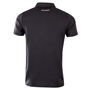 Barbarians Pro Tech Polo Black - Back 