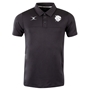 Barbarians Pro Tech Polo Black - Front 