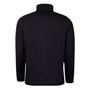 Barbarians Mens Solar 1/4 Zip Fleece - Black - Back 