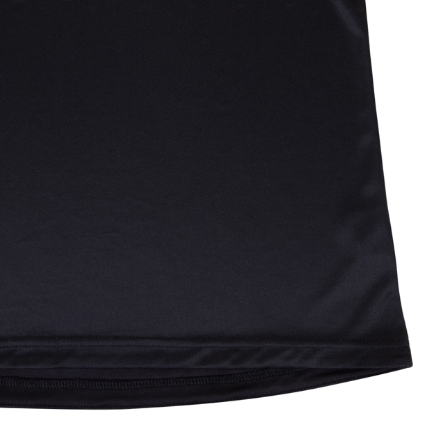 Barbarians Mens Solar Polo - Black - Hem
