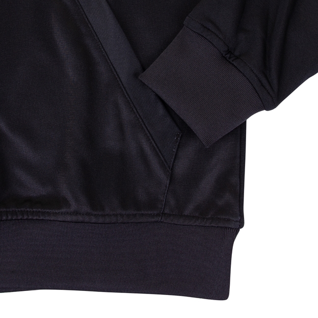 Barbarians Womens Solar Pullover Hoodie - Black - Hem
