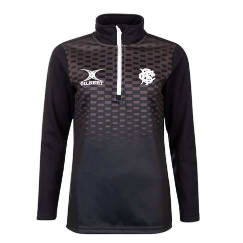 Bath Saracens RFC Adult's Dark Navy Photon Mens 1-4 Zip Jacket