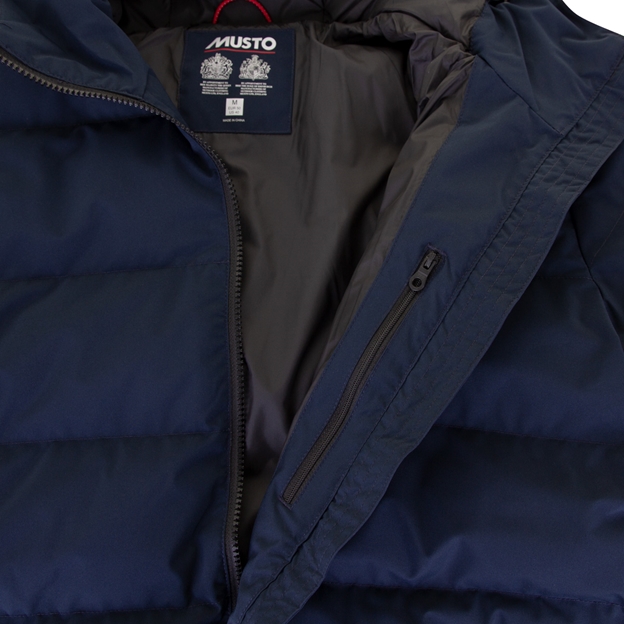 Musto Mens Marina Quilted 2.0 Jacket - Navy - Inside