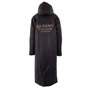 Queens College Contoured Bench Coat Black - Back 