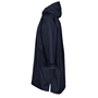 Kids Unbranded Teamwear Weatherproof Changing Robe - Navy - Side 