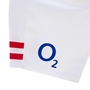 England Kids Home Rugby Shorts - White 2023 - O2 Logo 