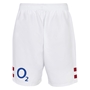 England Kids Home Rugby Shorts - White 2023 - Back 