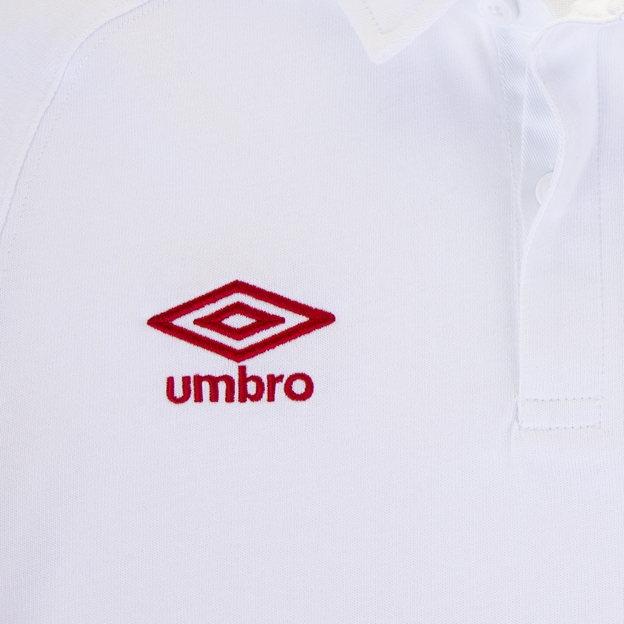 England Mens Classic Home Rugby Shirt - Long Sleeve White 2023 -