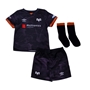 Ospreys Baby Home Rugby Kit - Black 2023 - Front 